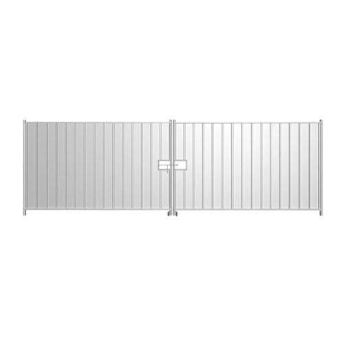 BRAMA TYMCZASOWA PEŁNA 2-SKRZYDŁOWA 5,8 M (2 x 2,9 M) — zdjęcie 2