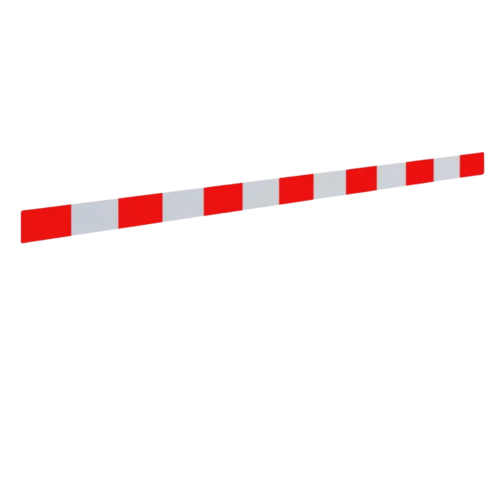 PAS OSTRZEGAWCZY BIAŁO-CZERWONY – 250 — zdjęcie 3