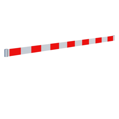 TAŚMA OSTRZEGAWCZA BIAŁO-CZERWONA – 150 MM — zdjęcie 2