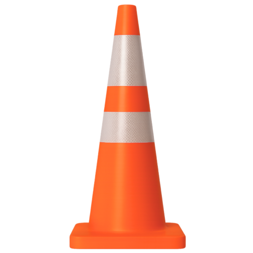 PACHOŁEK DROGOWY MIĘKKI GUMOWY – 75 CM