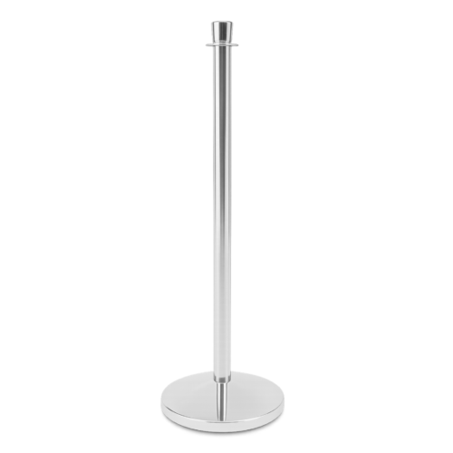 SŁUPEK HOTELOWY ODGRADZAJĄCY CHROMOWANY – 92 CM