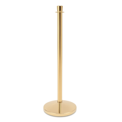 SŁUPEK HOTELOWY ODGRADZAJĄCY ZŁOTY – 92 CM