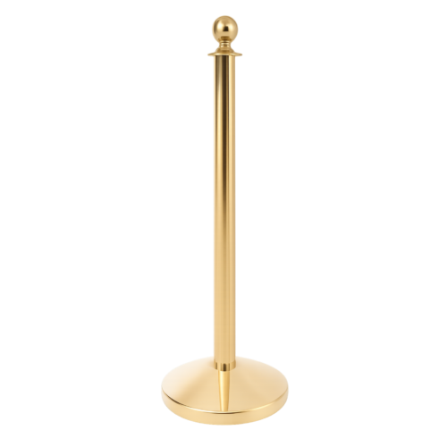 SŁUPEK HOTELOWY ODGRADZAJĄCY ZŁOTY – 97 CM
