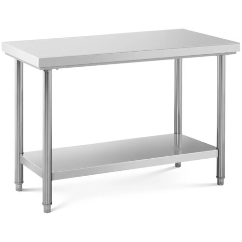 STÓŁ ROBOCZY ZE STALI NIERDZEWNEJ 1200×600 (nośność 137 kg) — zdjęcie 3