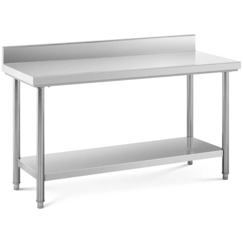 STÓŁ ROBOCZY ZE STALI NIERDZEWNEJ 1500×600 (nośność 159 kg) — zdjęcie 2