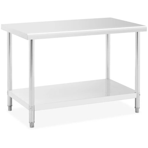 STÓŁ ROBOCZY ZE STALI NIERDZEWNEJ 1200×700