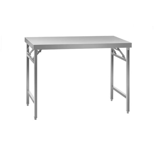 STÓŁ ROBOCZY ZE STALI NIERDZEWNEJ 1200×600 – SKŁADANY — zdjęcie 8