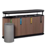 KOSZ DO SEGREGACJI – 4 KOMORY 4 x 60L — zdjęcie 5