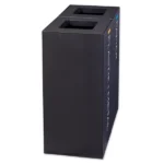 KOSZ DO SEGREGACJI MODUŁOWY 2 x 50L – CZARNY