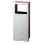 KOSZ ULICZNY ZE STALI NIERDZEWNEJ 50L — zdjęcie 4