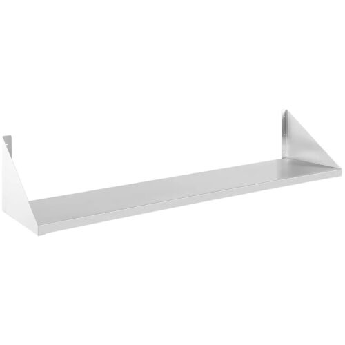 PÓŁKA WISZĄCA ZE STALI NIERDZEWNEJ 1200×300 — zdjęcie 2