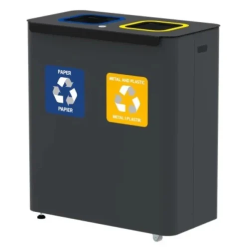 DWUKOMOROWA STACJA DO SEGREGACJI ODPADÓW 2 x 60L