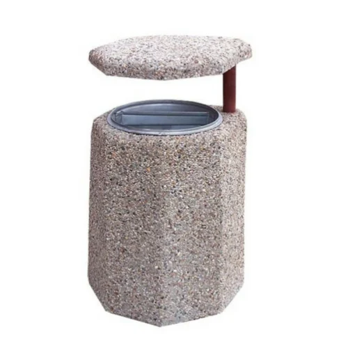 BETONOWY KOSZ Z DASZKIEM – 40L