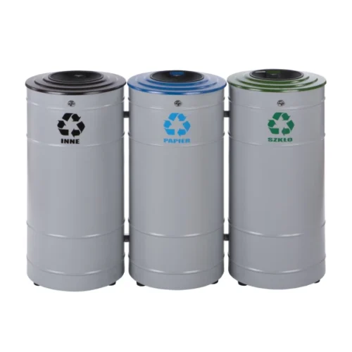 POJEMNIK DO SEGREGACJI 3 x 80L — zdjęcie 3