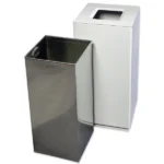 KOSZ NA ŚMIECI MODUŁOWY 2 x 60L – BIAŁY