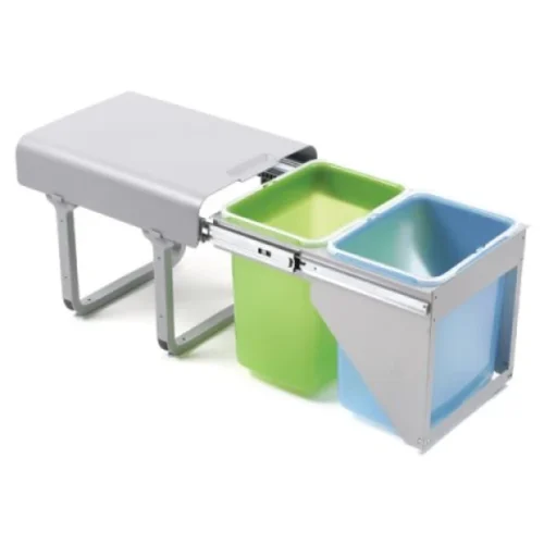 KOSZ NA ODPADY 2 x 16L – DO SZUFLAD