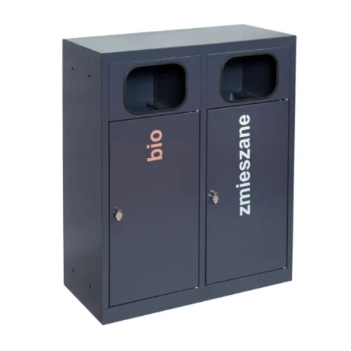 KOSZ DO SEGREGACJI 2 x 60L – OCYNKOWANY — zdjęcie 8
