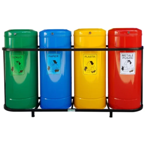 KOSZE DO SEGREGACJI 4 x 60L — zdjęcie 3