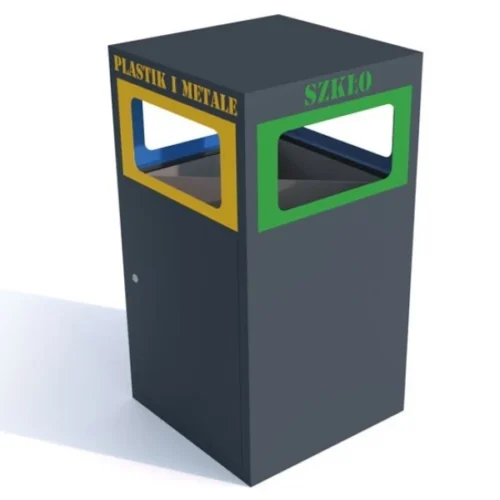 POJEMNIK DO ZBIÓRKI PAPIERU – TYP DZWON — zdjęcie 2