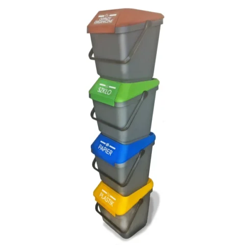 POJEMNIKI DO SEGREGACJI 4 x 35L — zdjęcie 2