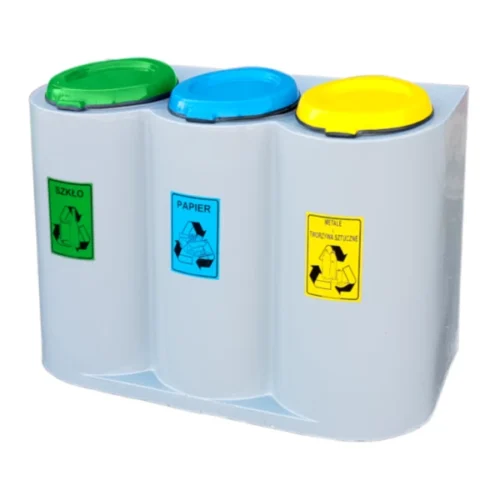 POJEMNIK DO SEGREGACJI WEWNĘTRZNEJ 3 x 120L — zdjęcie 6