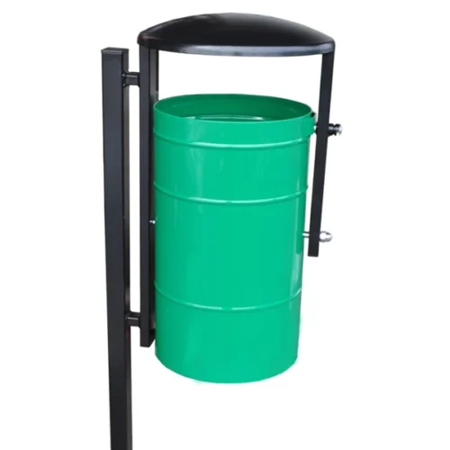 ULICZNY KOSZ NA SŁUPKU 30L