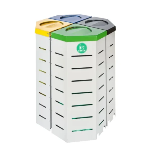 ZESTAW KOSZY DO SEGREGACJI 4 x 80L — zdjęcie 6