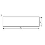 ZAŚLEPKA OCHRONNA DO PROFILU ELASTYCZNEGO TYPU-S — zdjęcie 3