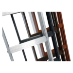 DRABINA KOMINIARSKA ALUMINIUM NATURALNE – STABILO