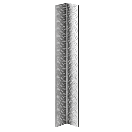 KĄTOWNIK WKLĘSŁY Z BLACHY ALUMINIOWEJ RYFLOWANEJ 100x100x2000