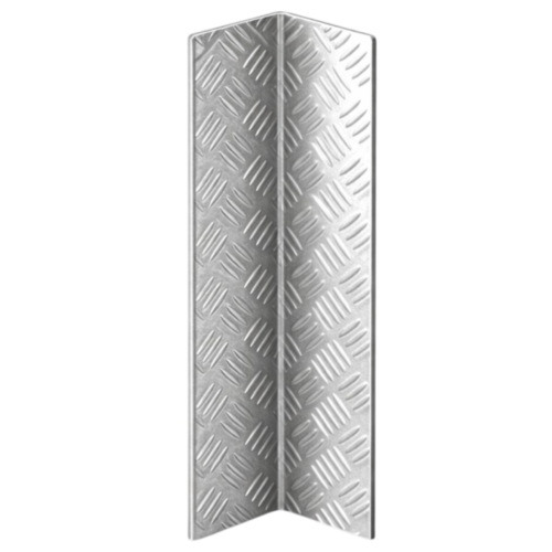 KĄTOWNIK WKLĘSŁY Z BLACHY ALUMINIOWEJ RYFLOWANEJ 100x100x1000