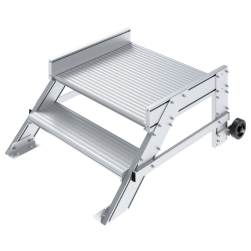 SCHODKI JEZDNE Z POMOSTEM 600 MM- STABILO — zdjęcie 5