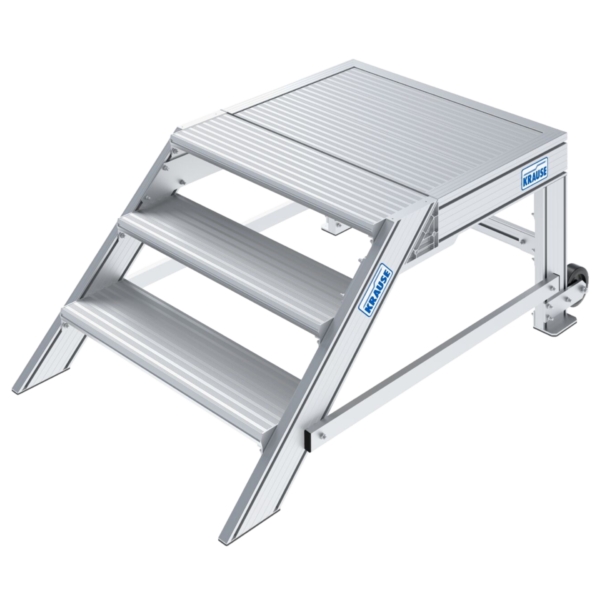 SCHODKI JEZDNE Z POMOSTEM 600 MM- STABILO — zdjęcie 4