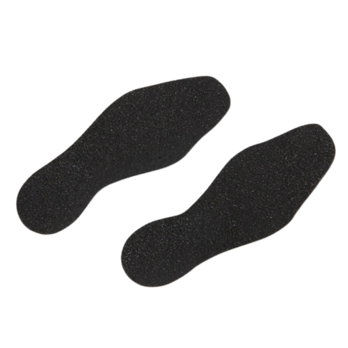 TAŚMA ANTYPOŚLIZGOWA ODCISK BUTA 265 x 95 MM CZARNA – GRUBOZIARNISTA ELASTYCZNA