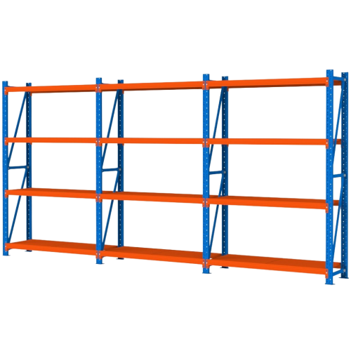 REGAŁ METALOWY MAGAZYNOWY 12-PÓŁKOWY 200x585x60/50