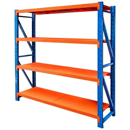 REGAŁ METALOWY MAGAZYNOWY 4-PÓŁKOWY 200x200/192,5x50