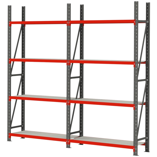 REGAŁ MAGAZYNOWY 8-PÓŁKOWY 240x325,5-525,5x40