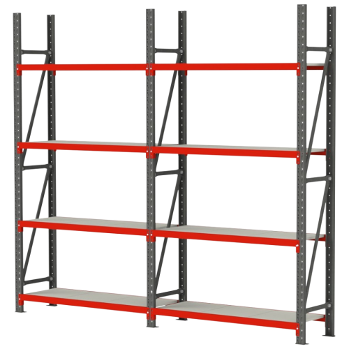 REGAŁ MAGAZYNOWY 8-PÓŁKOWY 200x325,5-525,5x40